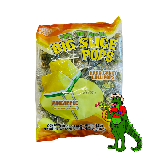 Alberts The Original Big Slice Pops Pineapple